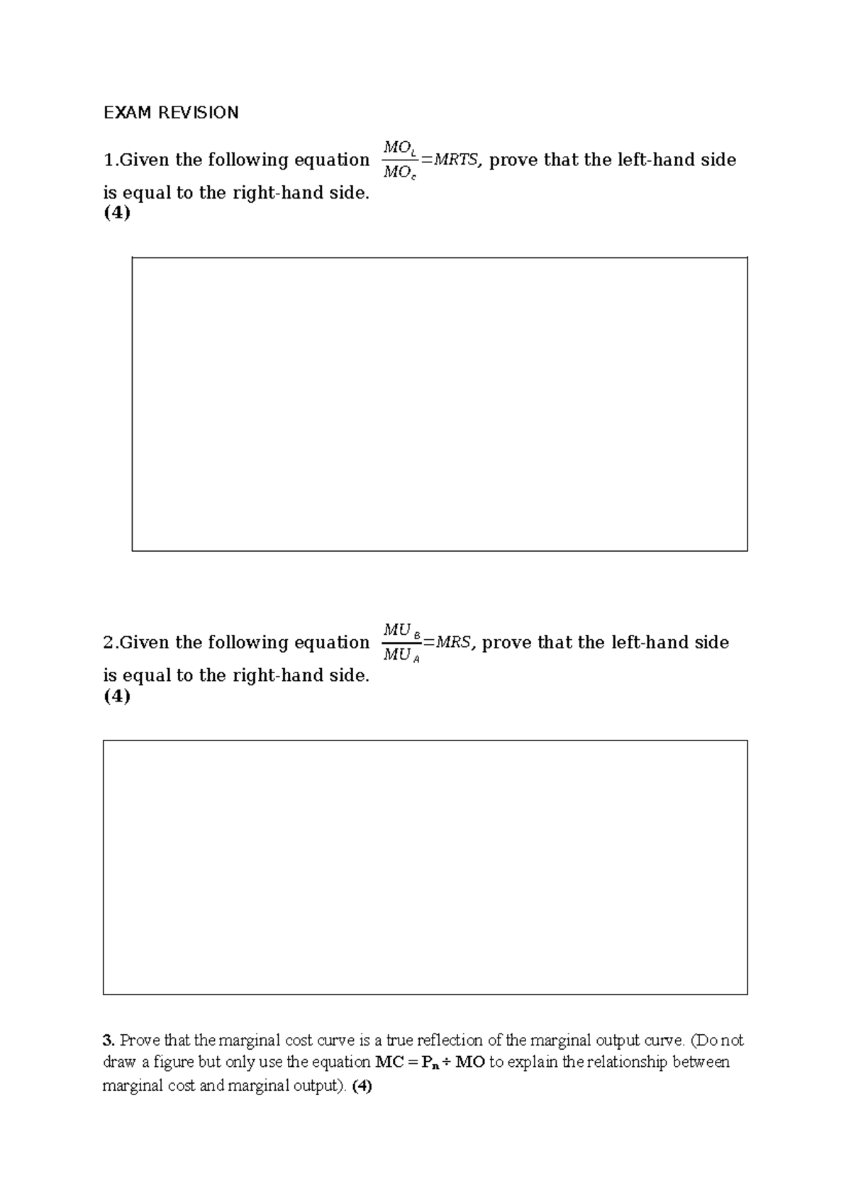 MOL 2023 Exam Revision Tutorials: Marginal & Average Cost Analysis ...