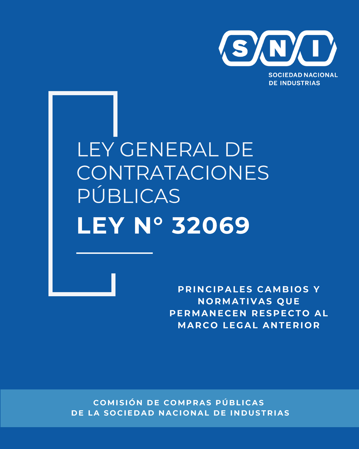 LEY 32069: Cambios y Normativas en Contrataciones Públicas - Studocu