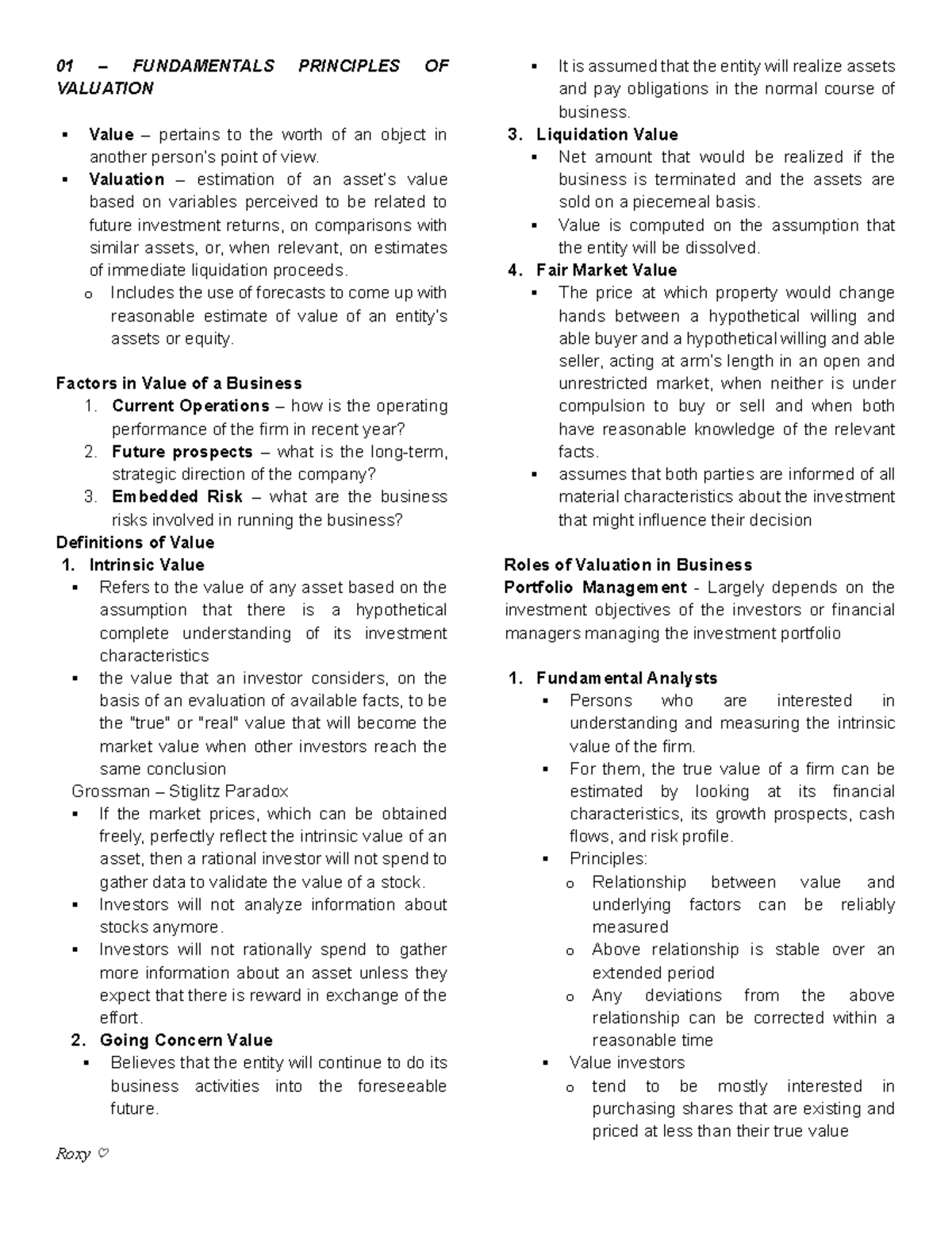 Prelim - V a lcon - Valcon reviewwr - 01 – FUNDAMENTALS PRINCIPLES OF ...