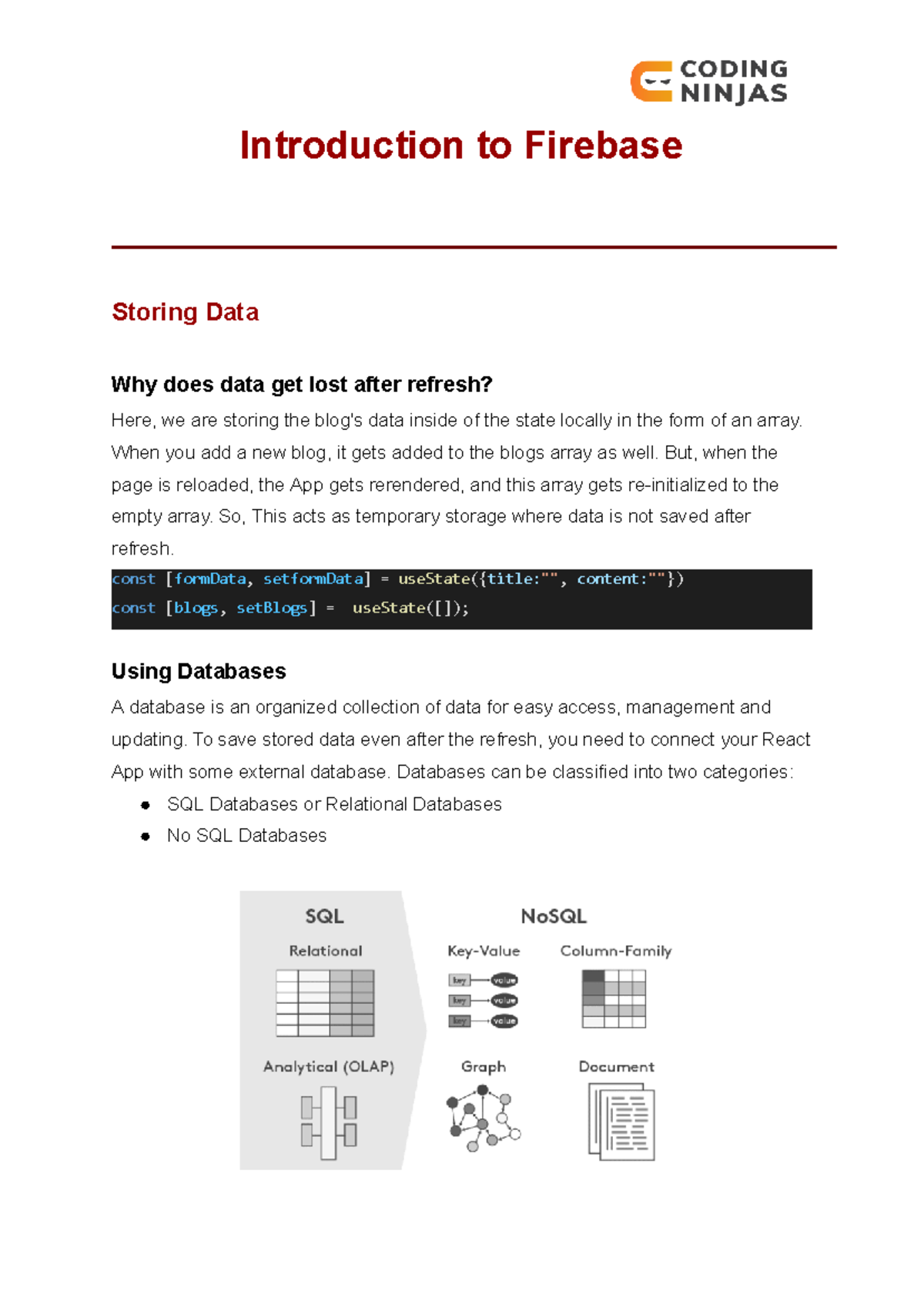 Firebase Notes: Understanding Data Storage & Management in Cloud ...