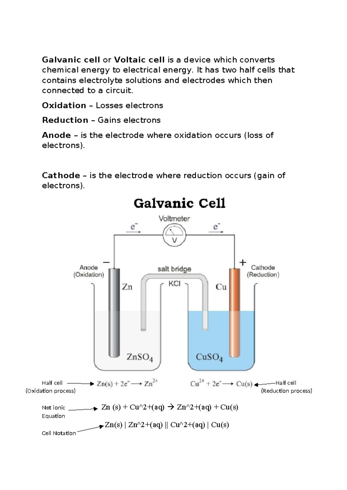 Galvanic-Cell Denz-Nueva - Galvanic cell or Voltaic cell is a device ...
