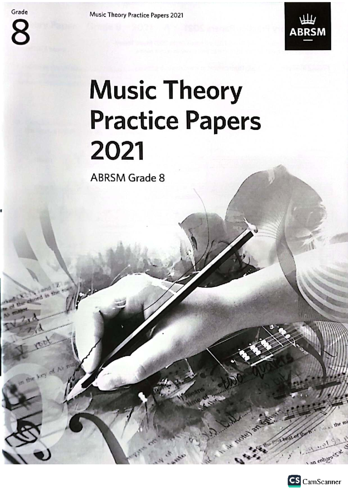 Grade 8 ABRSM Music Theory Practice Papers 2021 - Past Paper - Studocu