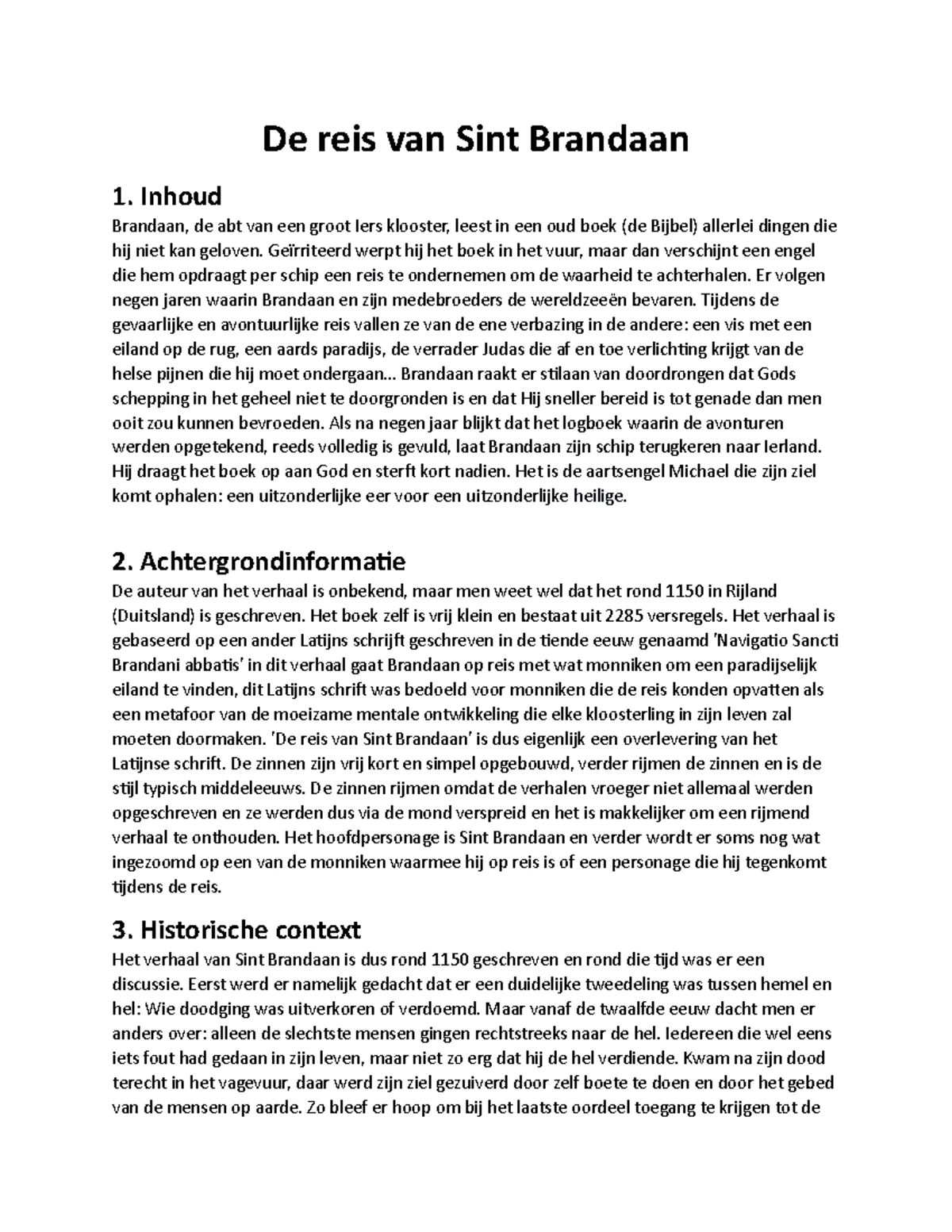 Nederlands se periode 2 standpunt standpunten en argumenten wat is