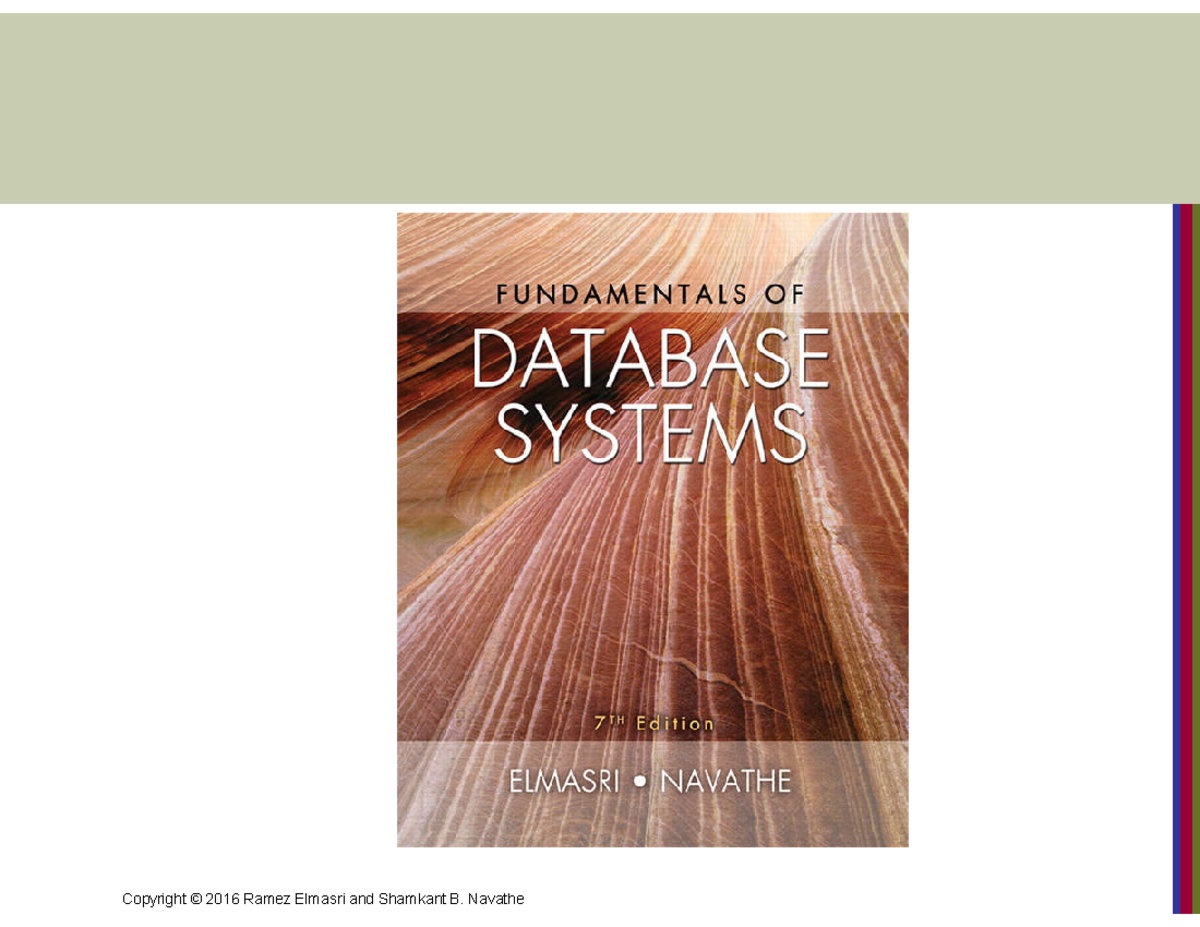 Chapter 02 - Database System Concepts and Architecture Lecture Notes ...