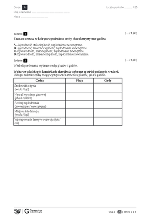 Sprawdzian Z Przyrody Wyżyny Nowa Era Prawda Fałsz www.studocu.com