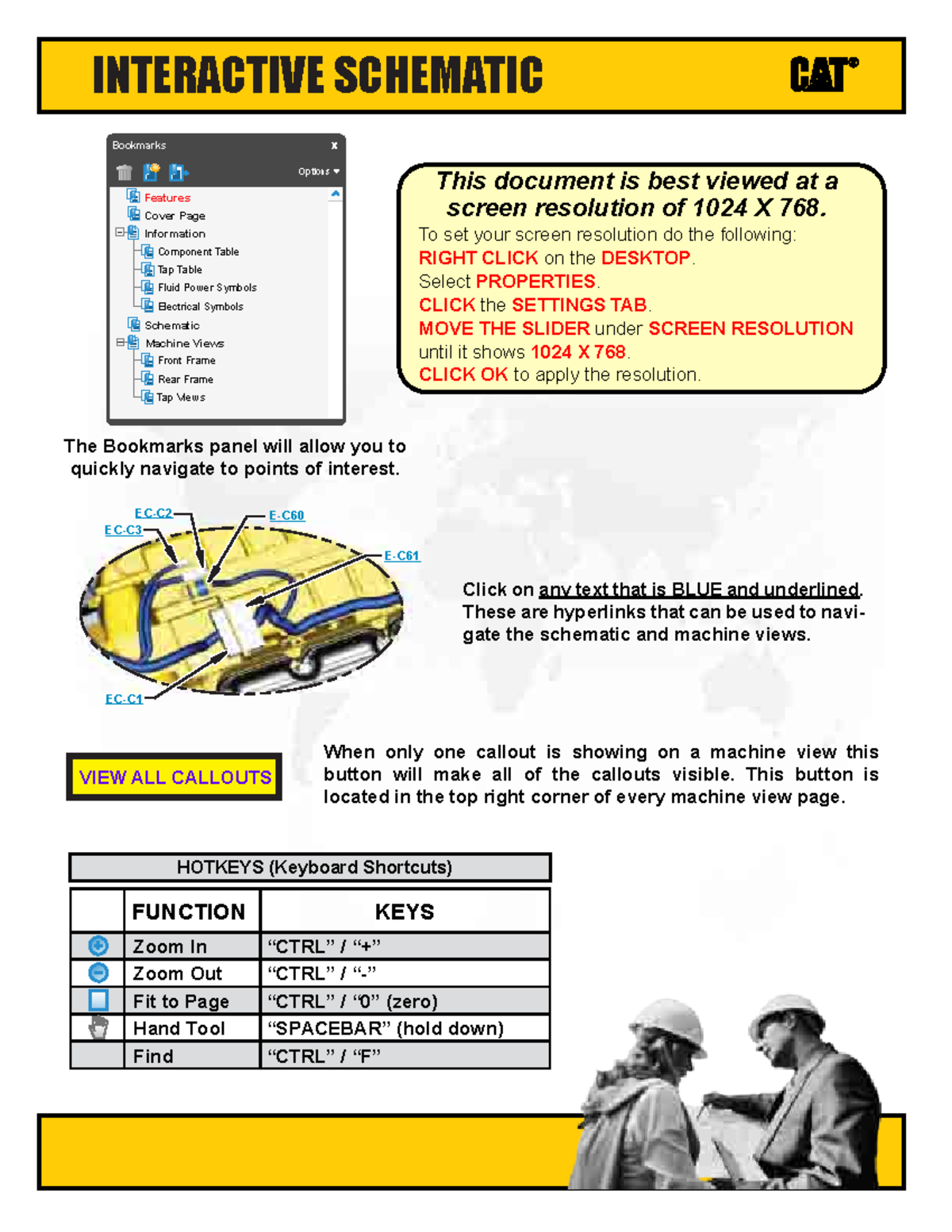 420E & 430E Backhoe Loader Electrical System Diagrams - Document Preview