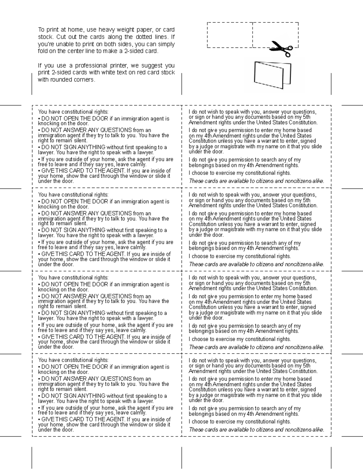 Red Card: Know Your Rights - Self-Service Guide (ENG) - Studocu