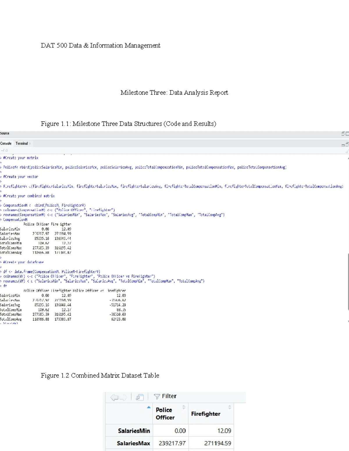 DAT 520 Module Two Lab Worksheet: Data Connections & Analysis - Studocu