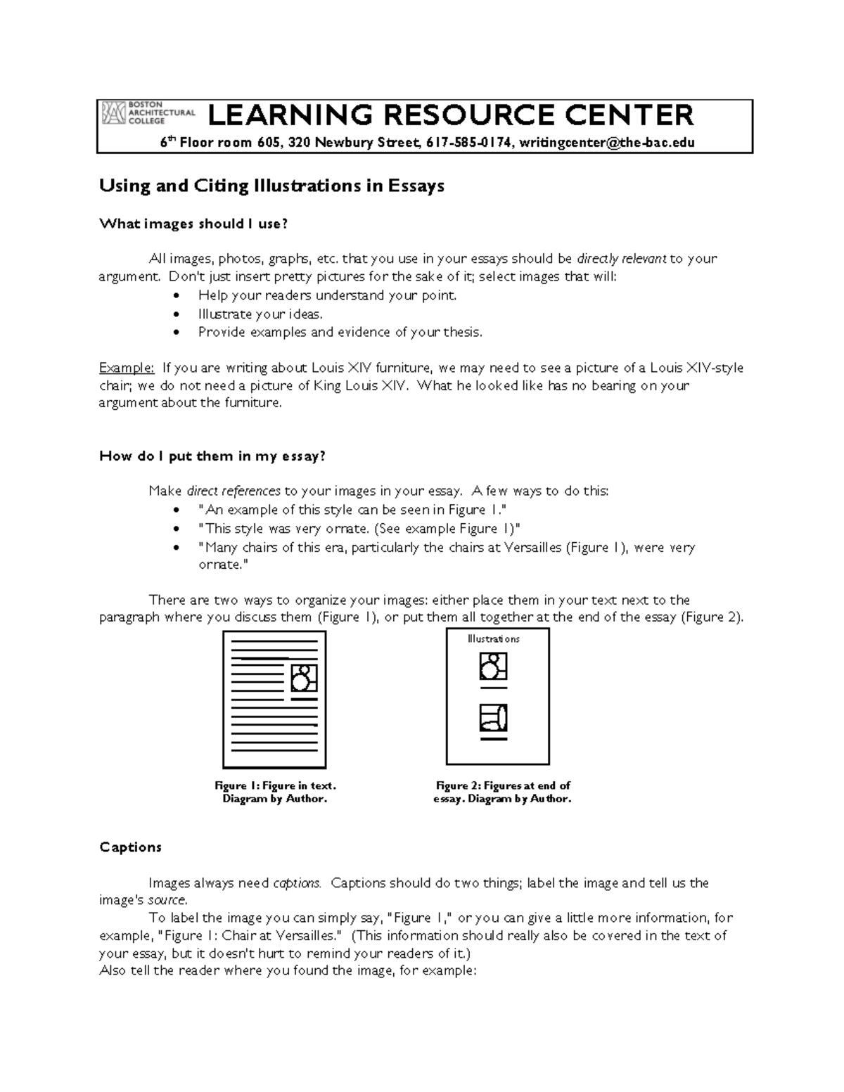 Using and Citing Illustrations in Essays: Tips and Guidelines - Studocu