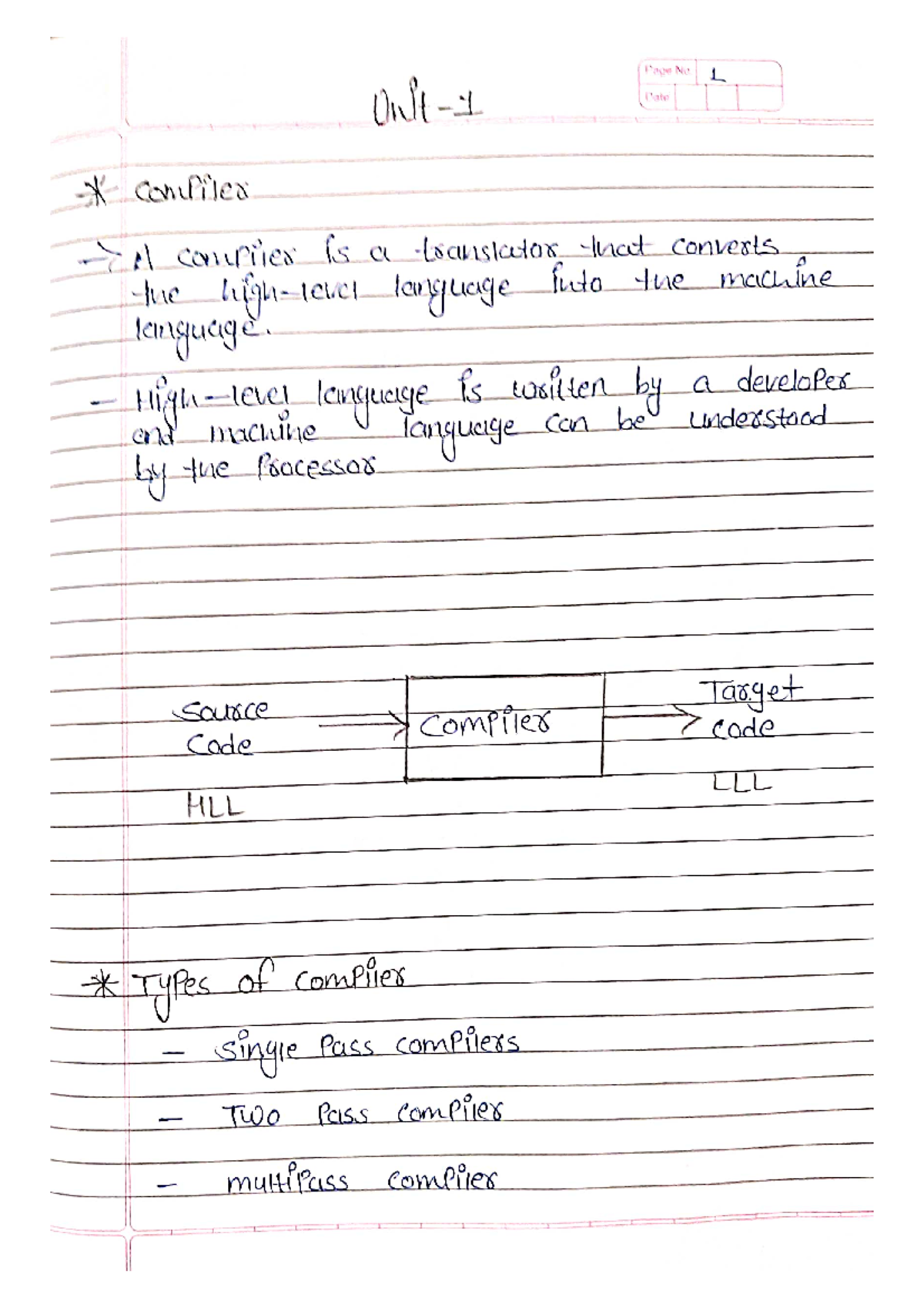 CD CH-1, 2, 3 Concise Study Notes for Quick Review - Studocu