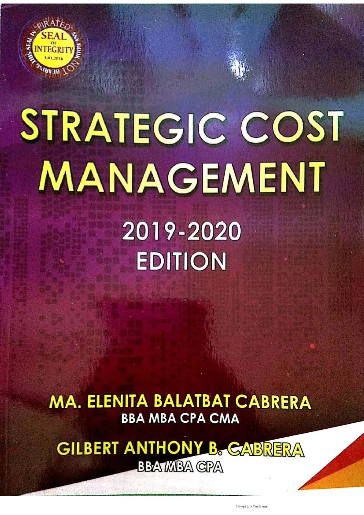 Chapter 5 Variable Costing Concepts - Strategic Management VC 501 - Studocu