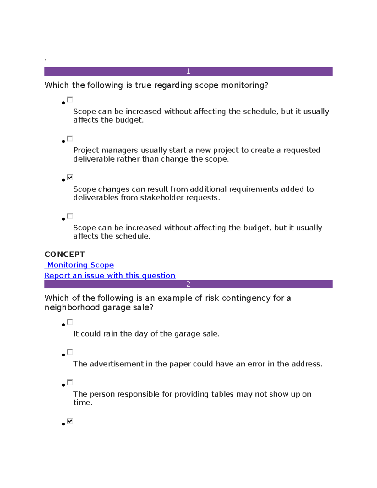 Project Management Concepts: Milestone 3 Analysis and Review - Studocu