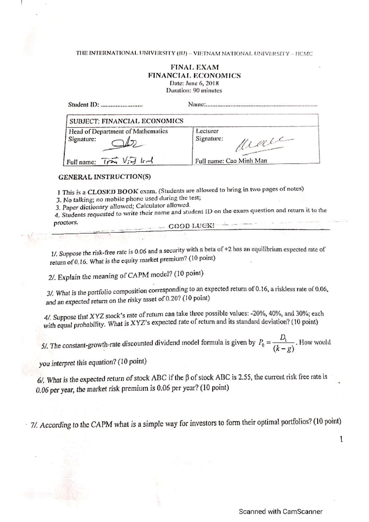 Final Exam Review for DATABASE SYSTEMS MAFE204IU: Theory & Written ...