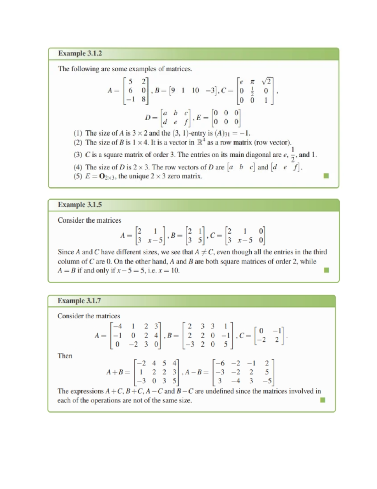 Ma122 Chapter 3 Textbook notes - MA122 - Studocu
