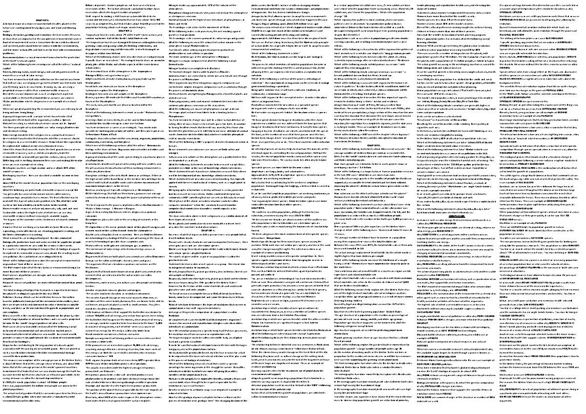 Midterm Exam Notes for Environmental Science - N.H.Lan - Studocu