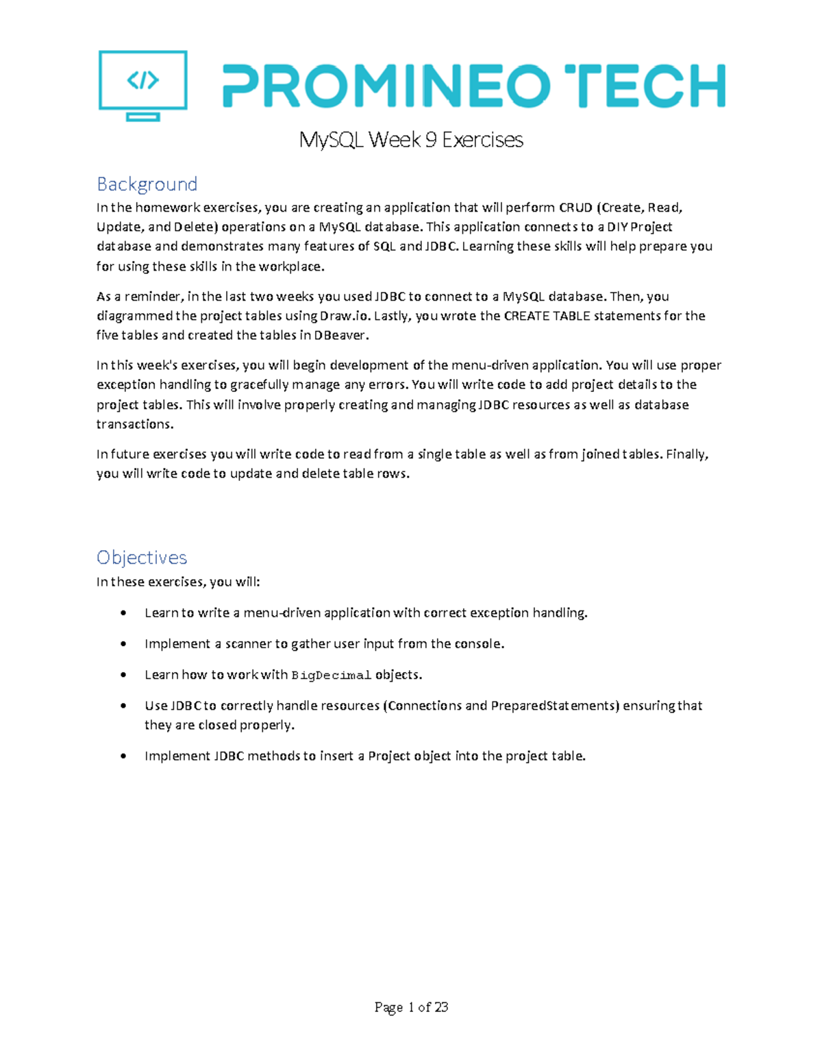 My SQL-Week9 Coding Assignment-8 - Background In the homework exercises ...