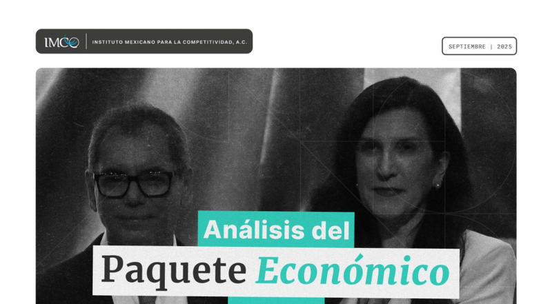 Nota sobre el Paquete Económico 2026 - IMCO - Studocu