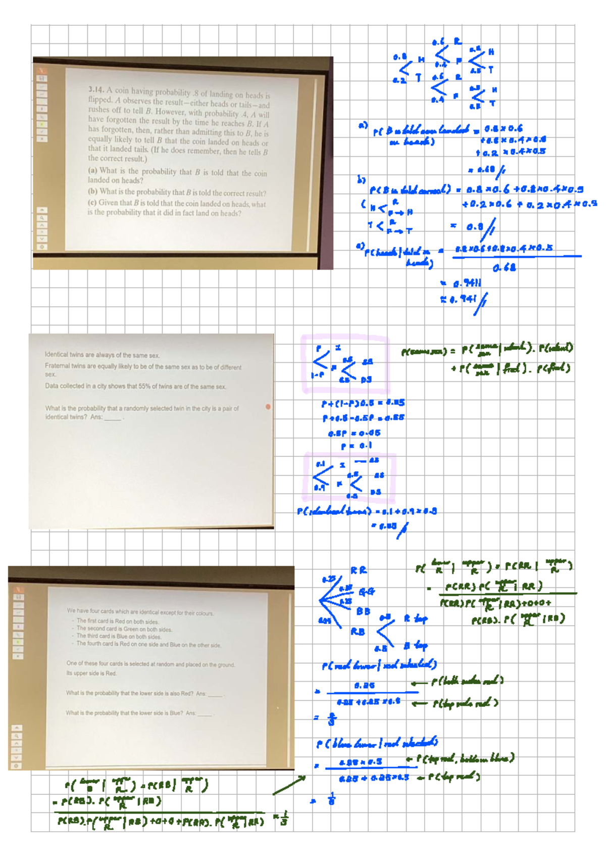 Lecture 2 Week 2: Probability Concepts and Coin Toss Analysis - Studocu
