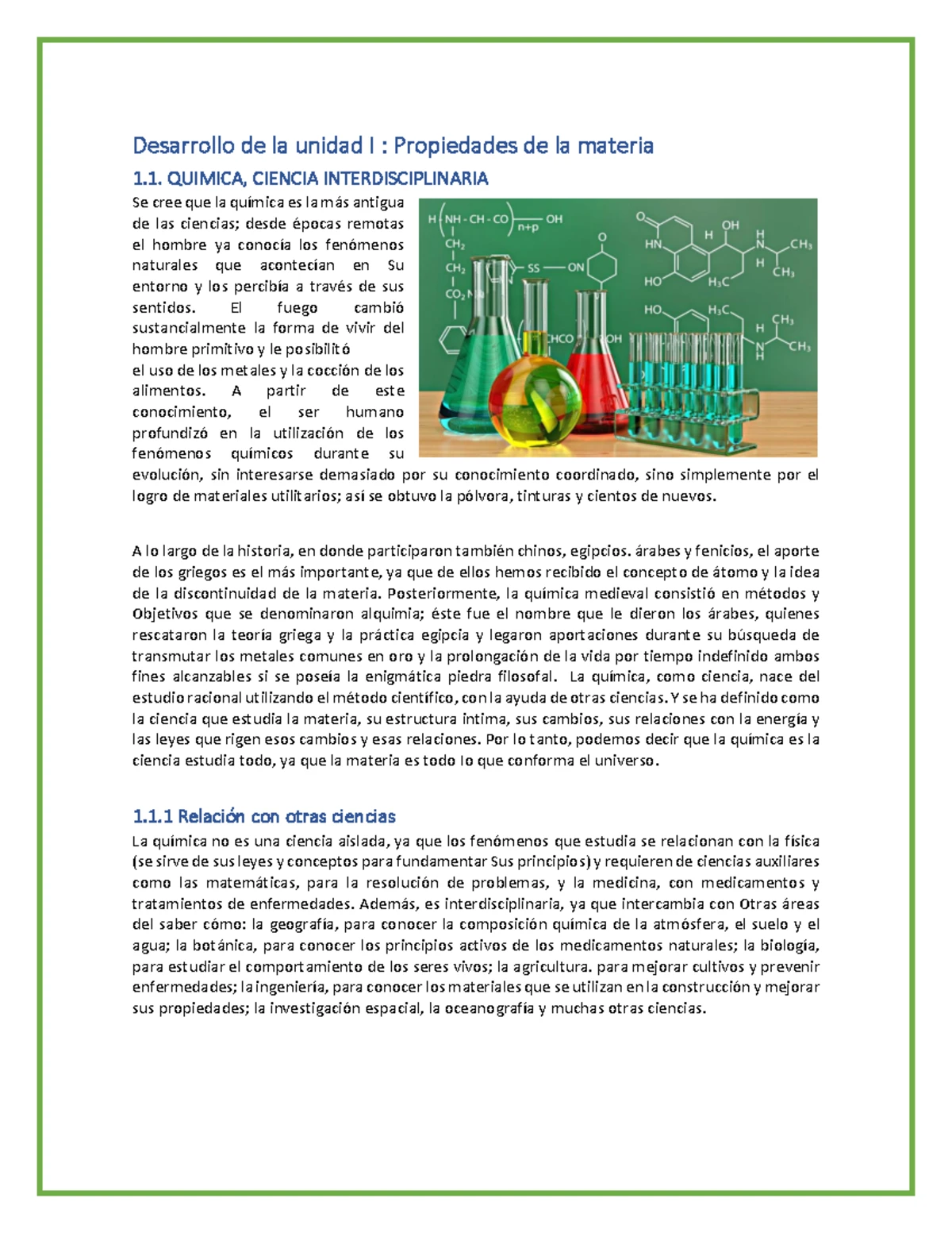 CAMO EA1 Etapa 1 LMy T - Soy estudiante - La Materia y sus ...
