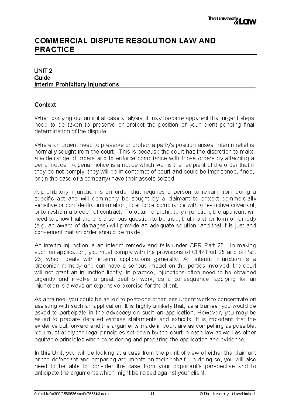 Employment Law & Practice Unit 3: Unfair Dismissal Guide - Studocu