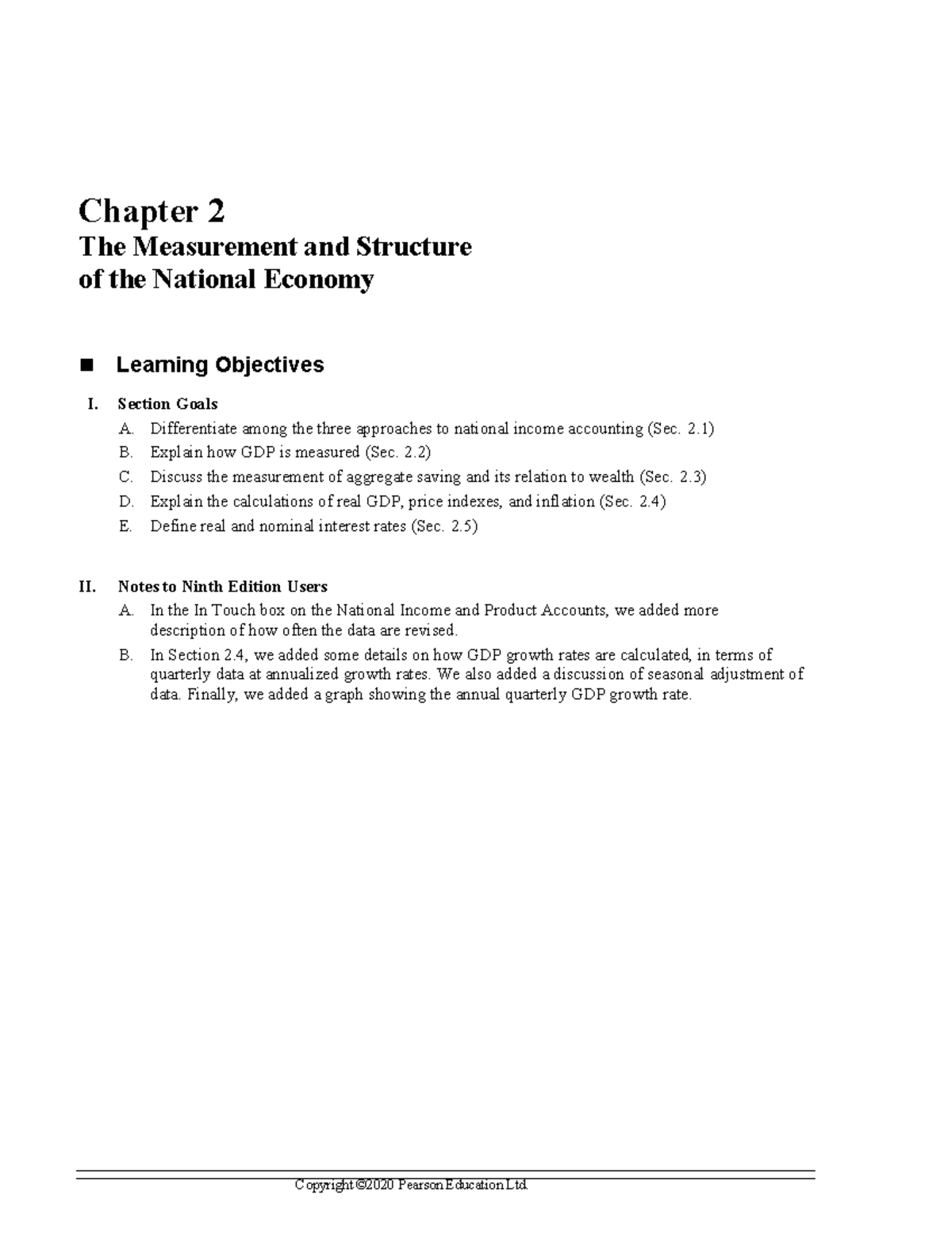ABC10E IM CH02 - Understanding National Income Measurement and GDP ...