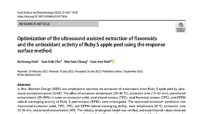 S10068 022 01150 8 - Research on Flavonoid Extraction from Ru S Apple ...