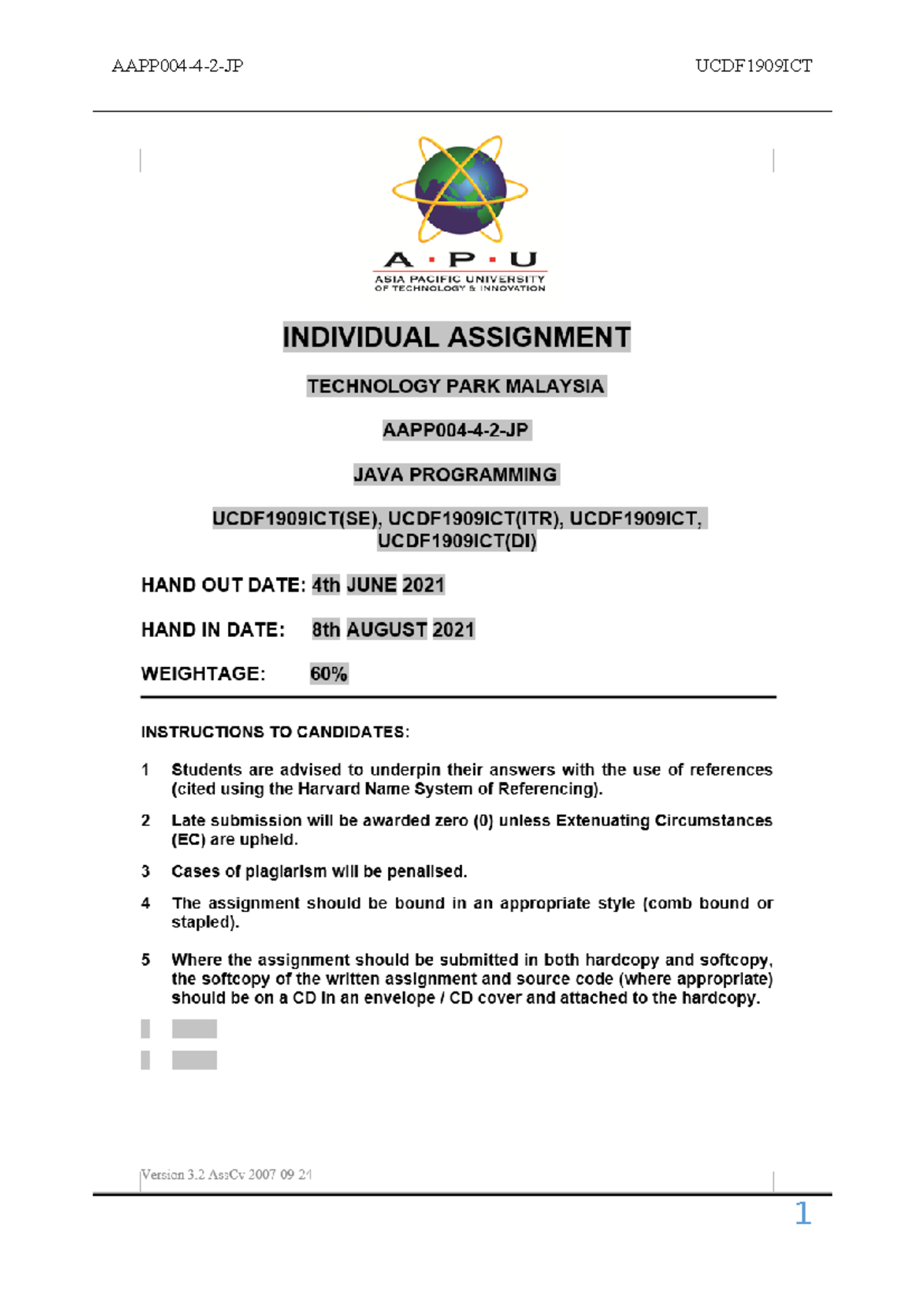 AAPP004-4-2-JP Java Programming Staff and Customer Registration System ...