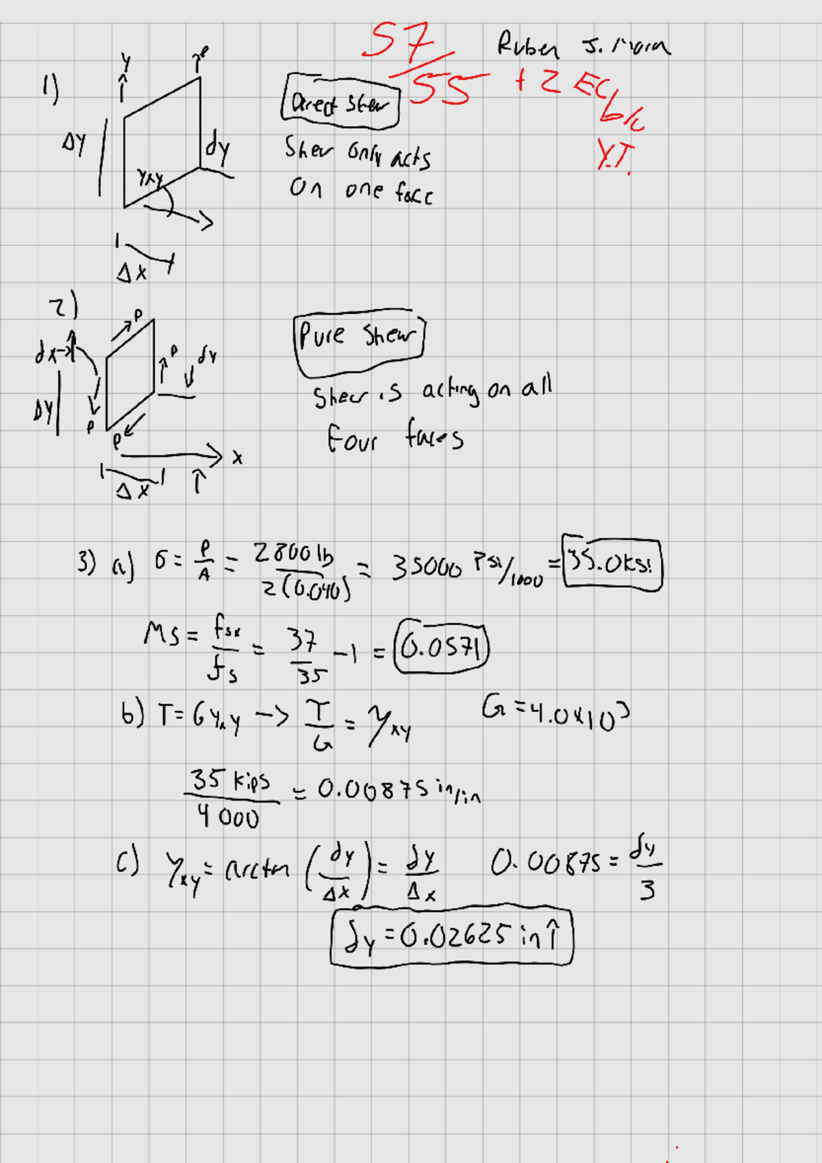 Y7L57: Annotated Homework on Structural Analysis - Studocu