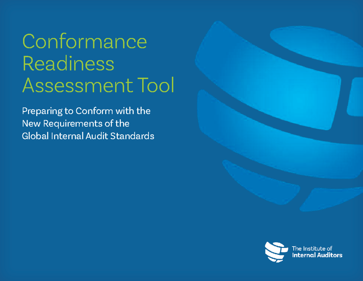 Conformance Readiness Assessment Tool for Global Internal Audit ...