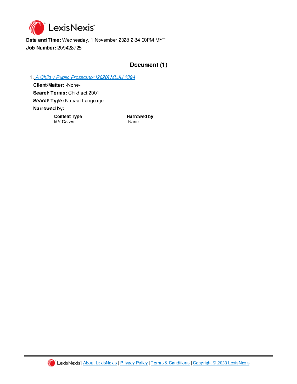 A Child v Public Prosecutor [2020] MLJU 1394PDF 231101 143445 - | About ...