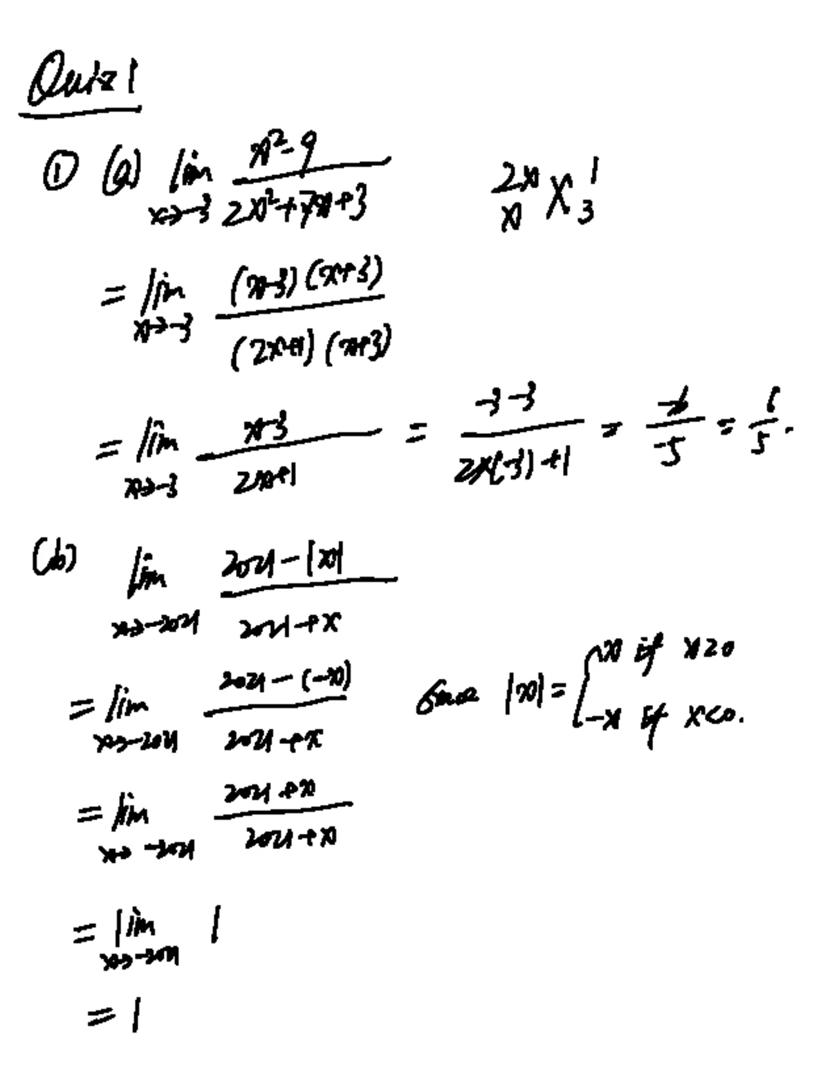 Fall 2022 Elementary Calculus Midterm: Answers & Detailed Solutions ...