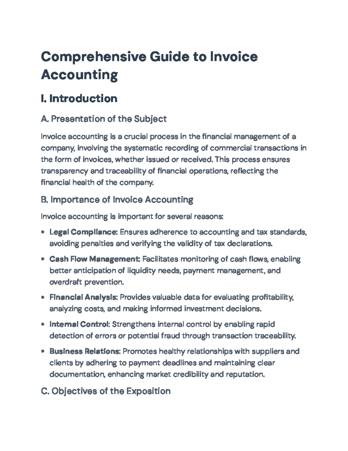 Comprehensive Guide to Invoice Accounting: Best Practices and Standards ...