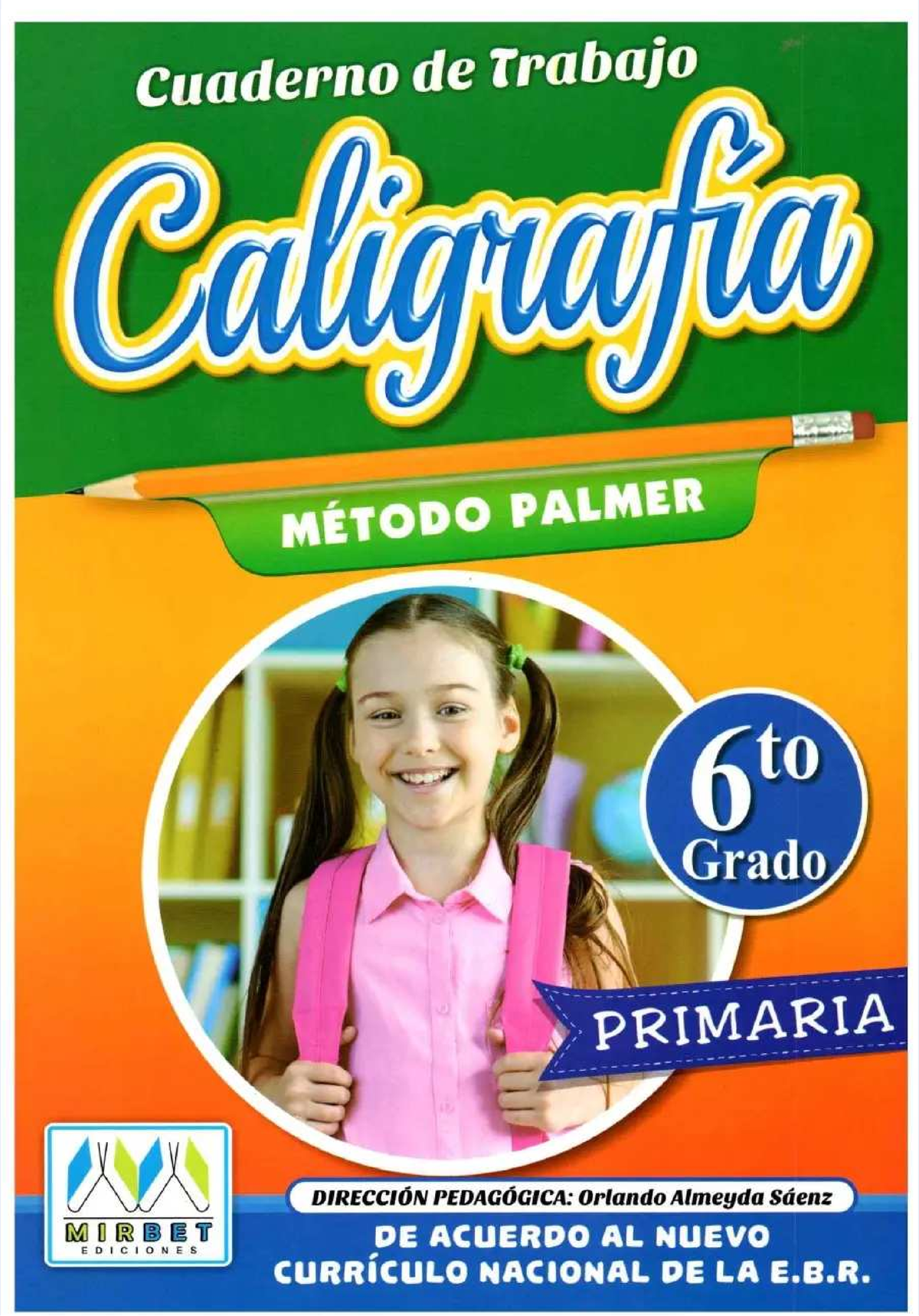 Cuaderno de Trabajo de Caligrafía Palmer 6to Grado - Ediciones MirBet - Document Preview