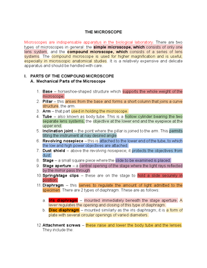 Etymology OF Botanical Terms - 1 Name: Date: Section: Rate: Exercise 1 ...
