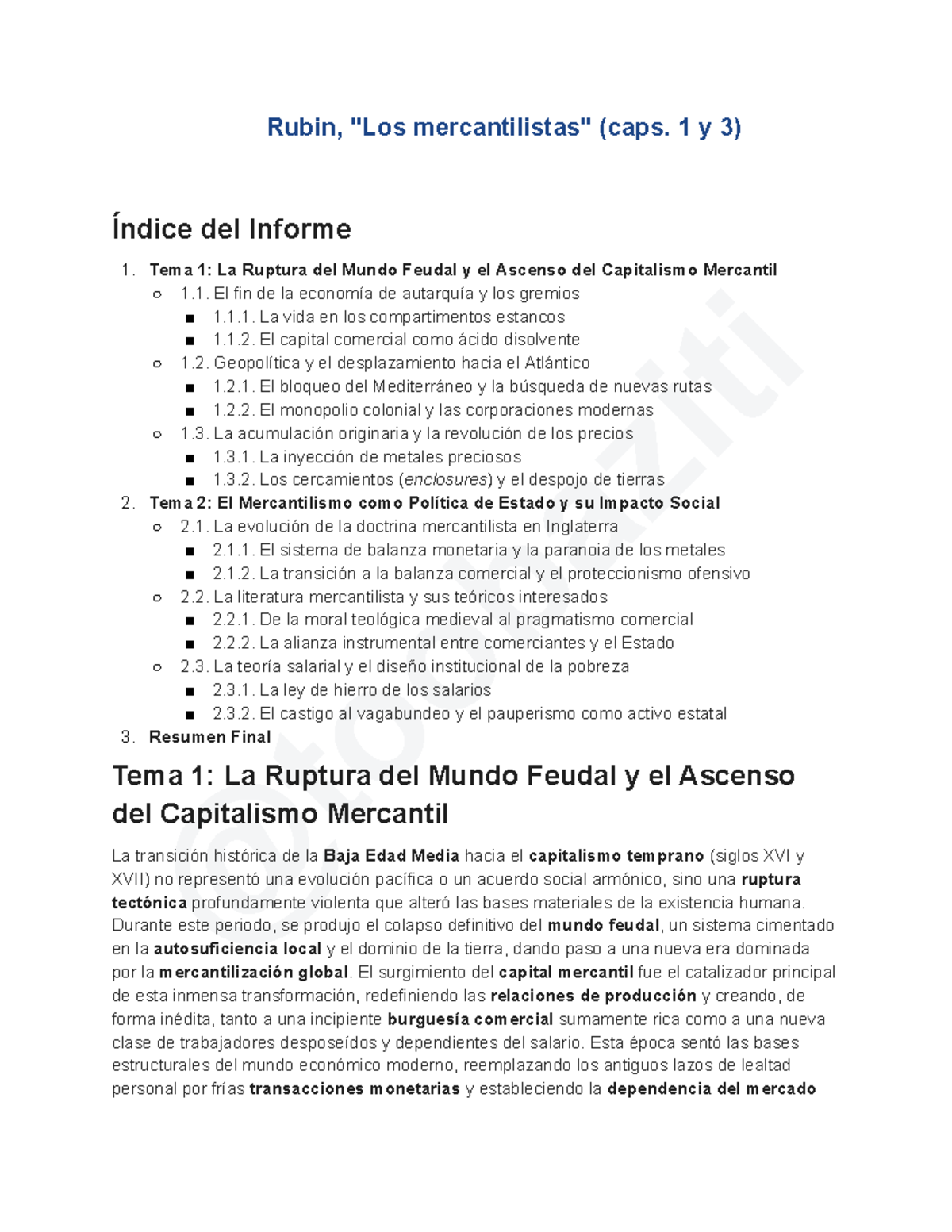 Resumen de los Caps. 1 y 3 de 