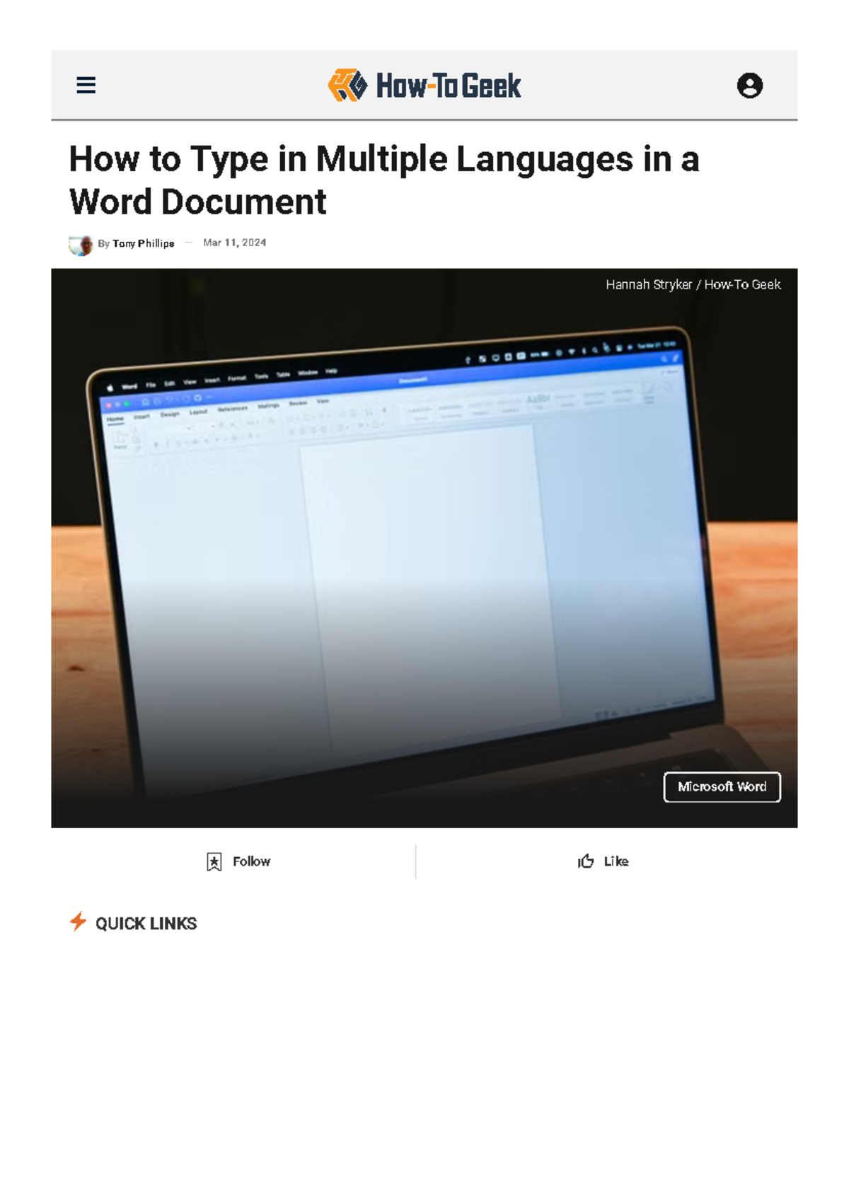 How to Type in Multiple Languages in MS Word: A Step-by-Step Guide ...