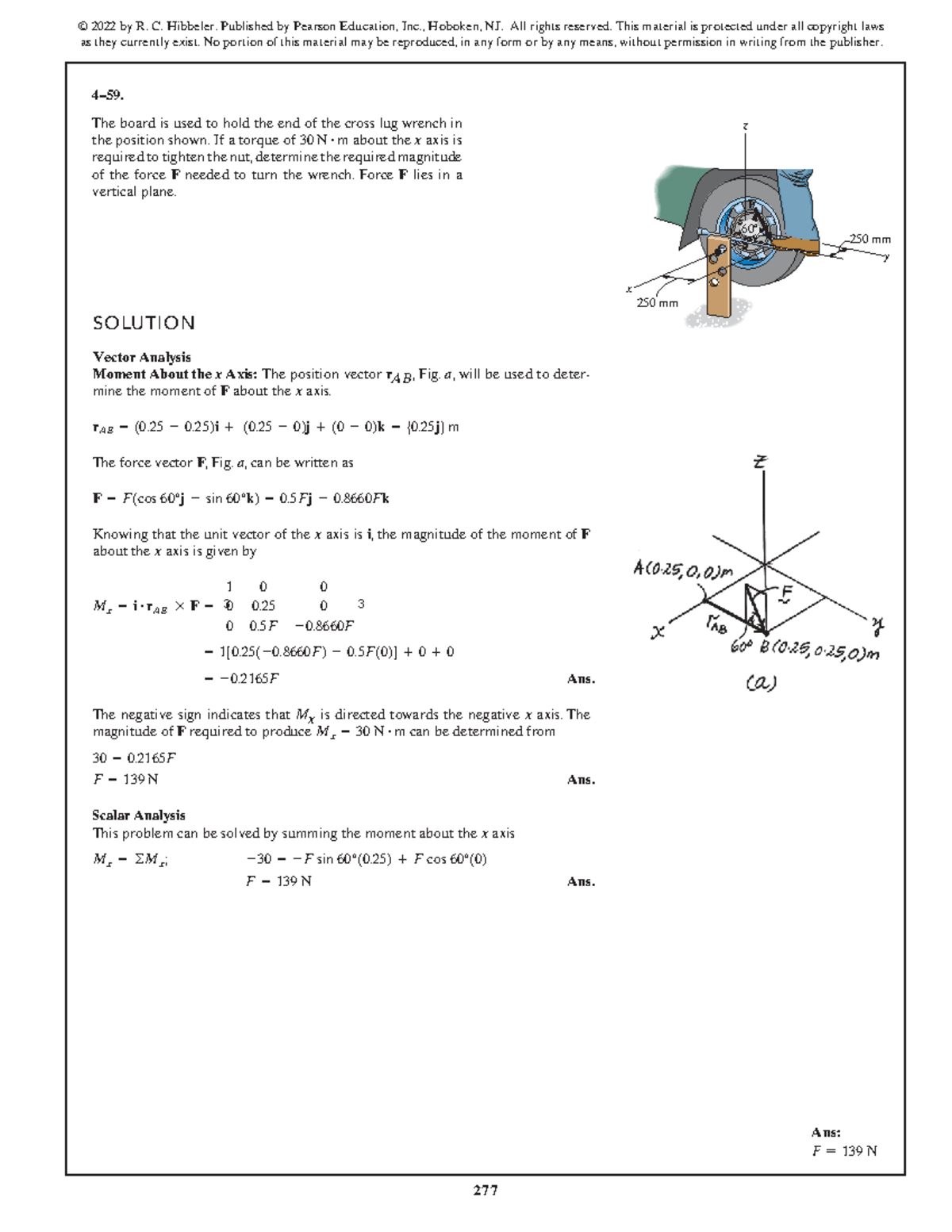 SWK 15th ed Solution Manual - Torque and Force Analysis - Studocu