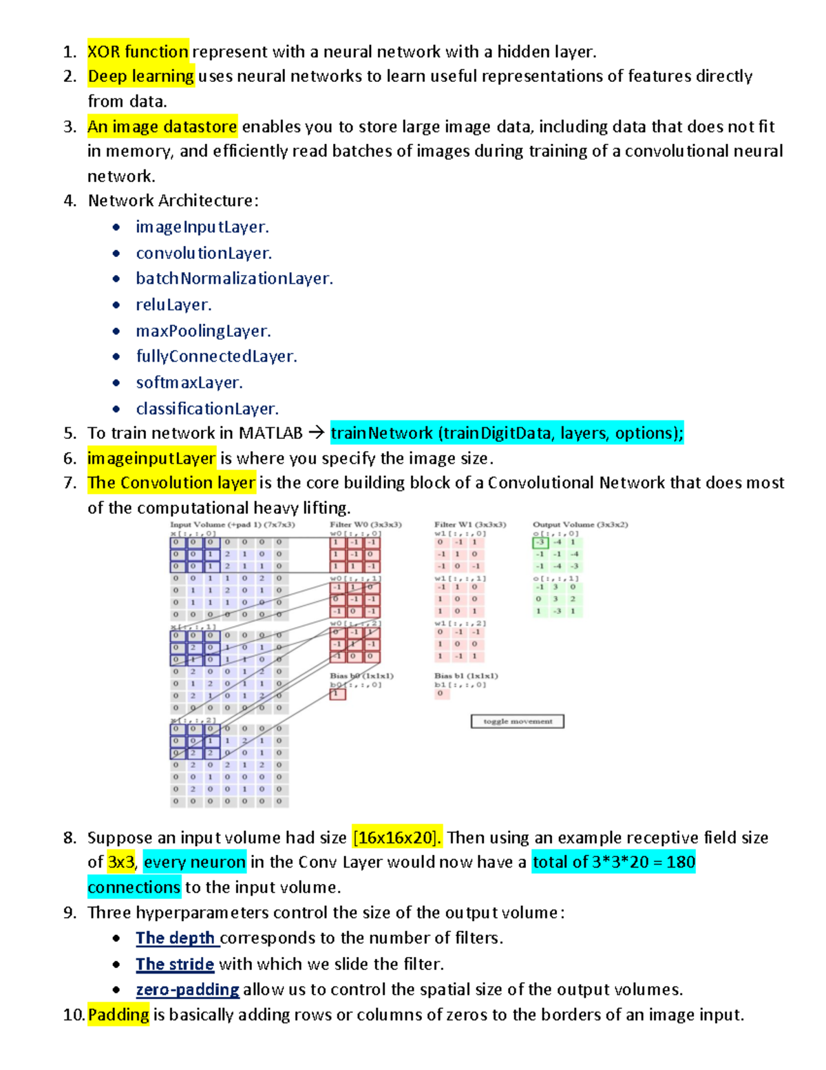 Neural Networks - XOR function represent with a neural network with a ...