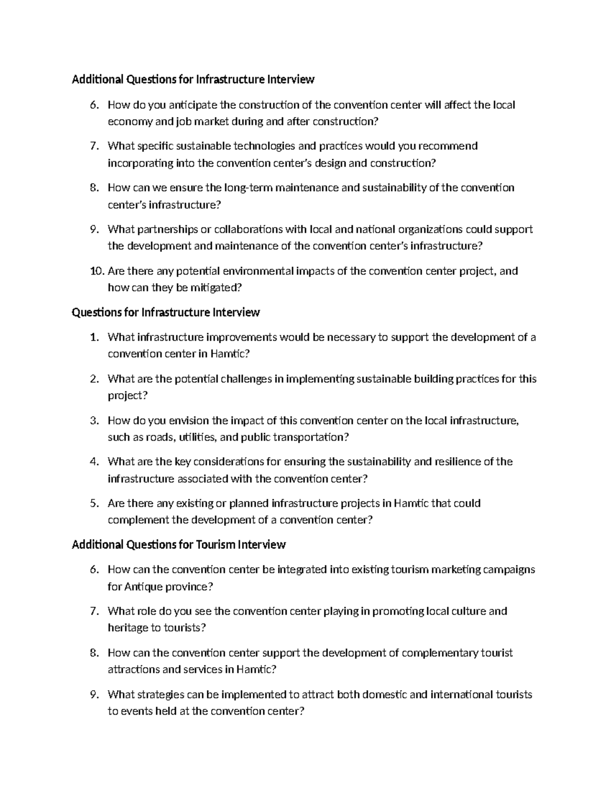 Additional Questions for Infrastructure Interview - How do you ...