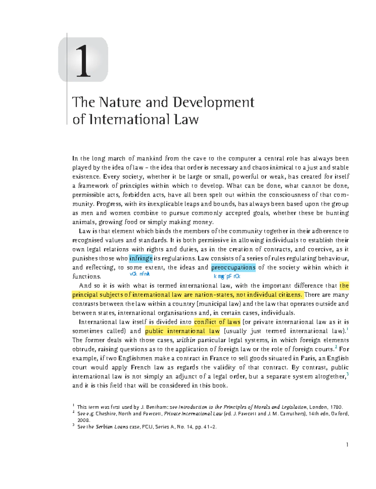 M.SHAW INTL 101: The Nature & Development of International Law ...