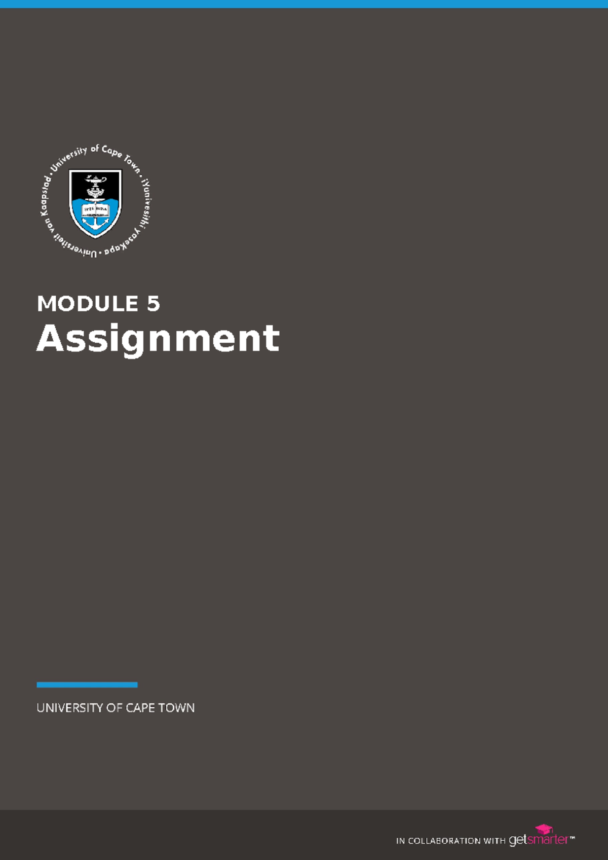 UCT COM Module 5 - SEO Copywriting Assignment - Studocu