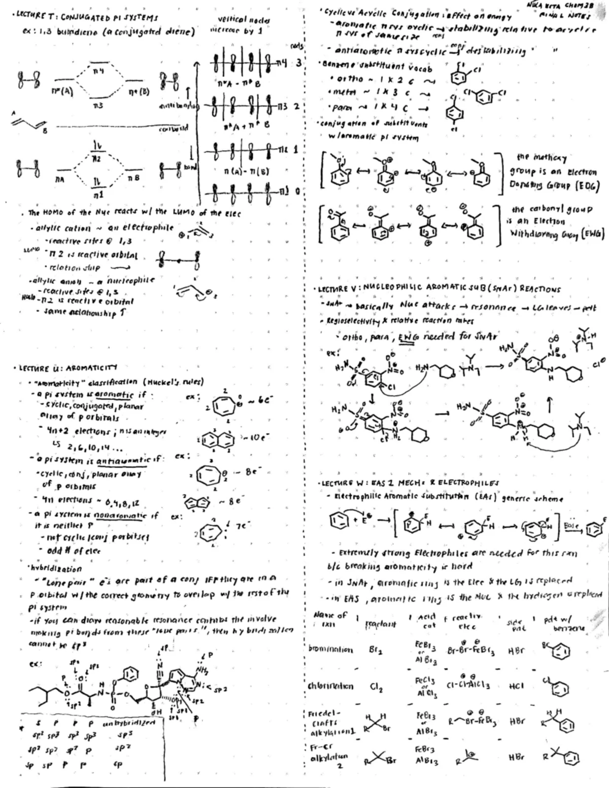 Chem 3B Lecture Notes: Key Topics and Concepts Overview - Studocu