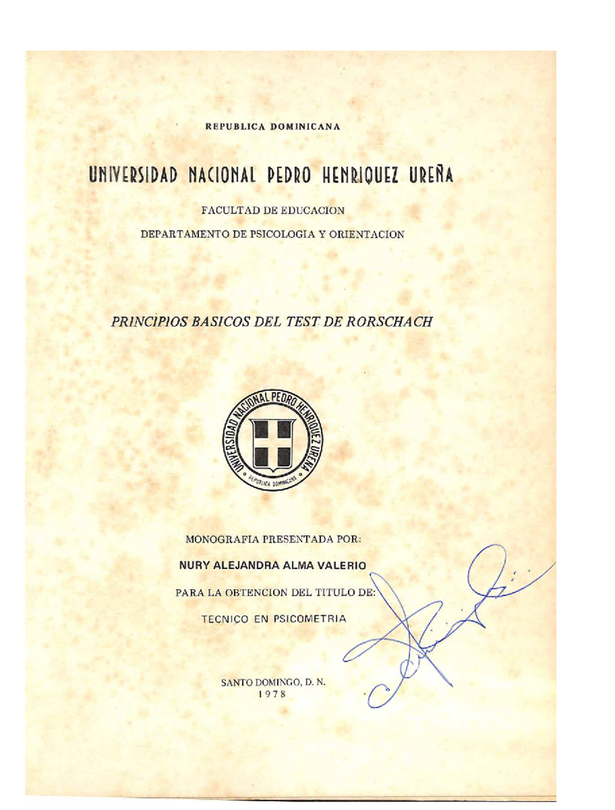 BAUDUCCO Manual Rorschach (Sin Formato) | PDF | Psicoanálisis | Mente  inconsciente, image size:1200x1579