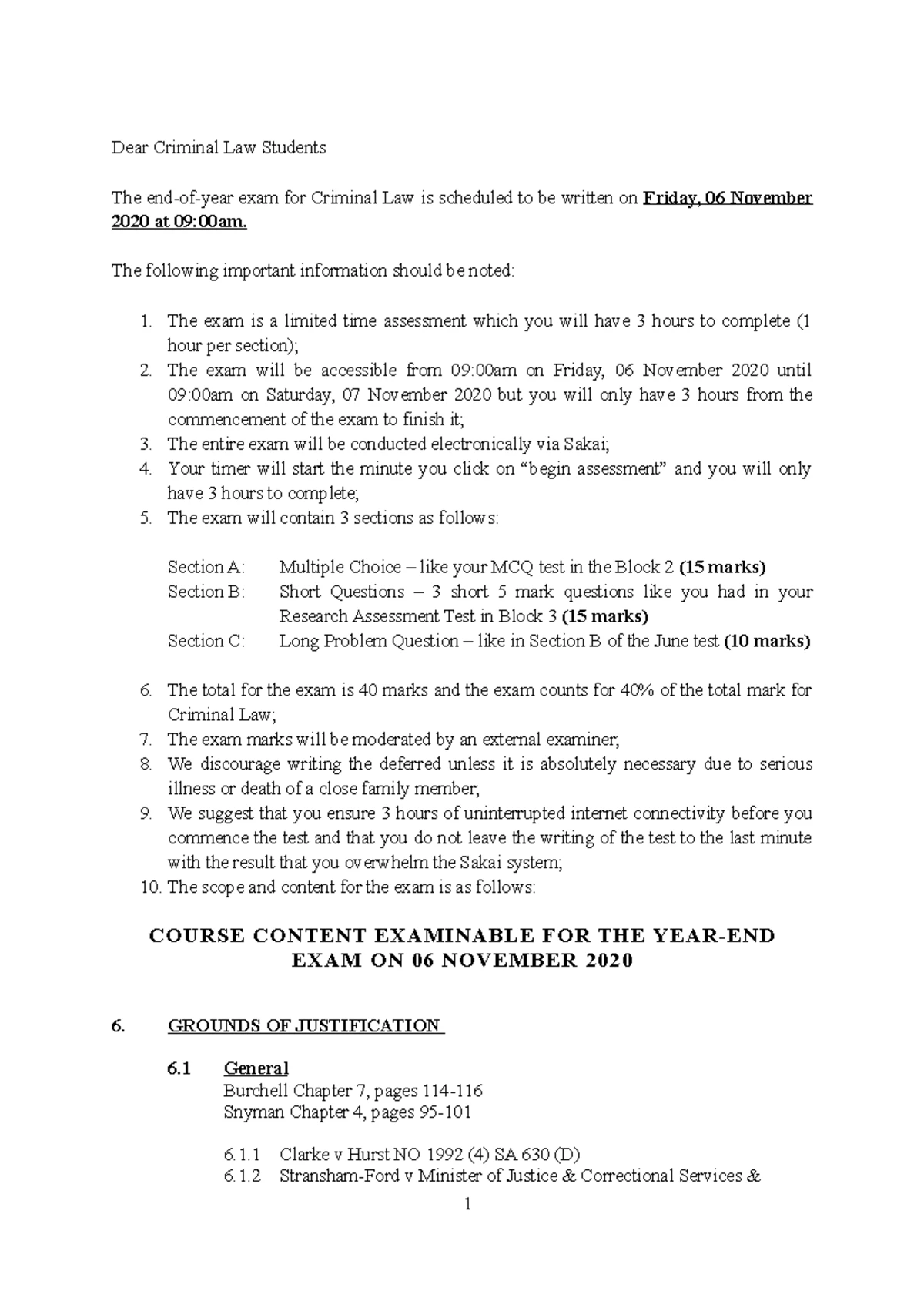 Hartmann - Causation Case - Source: South African Law Reports, The ...