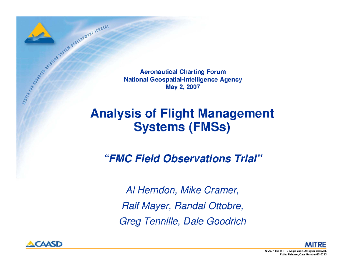 07 01 FMS Differences Summary & Operational Survey Analysis - Studocu