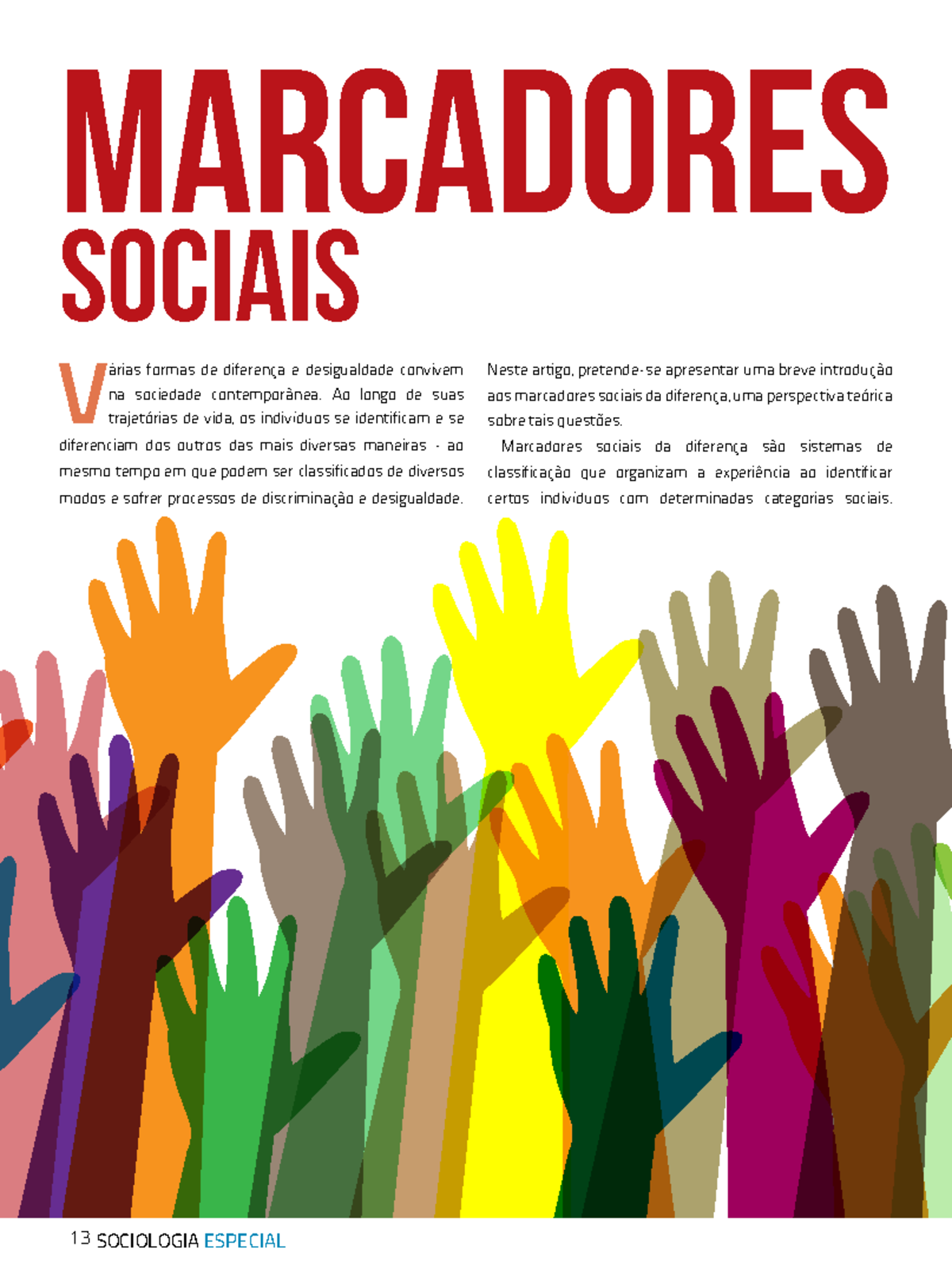 Marcadores Sociais da Diferença: Perspectivas Contemporâneas - Studocu