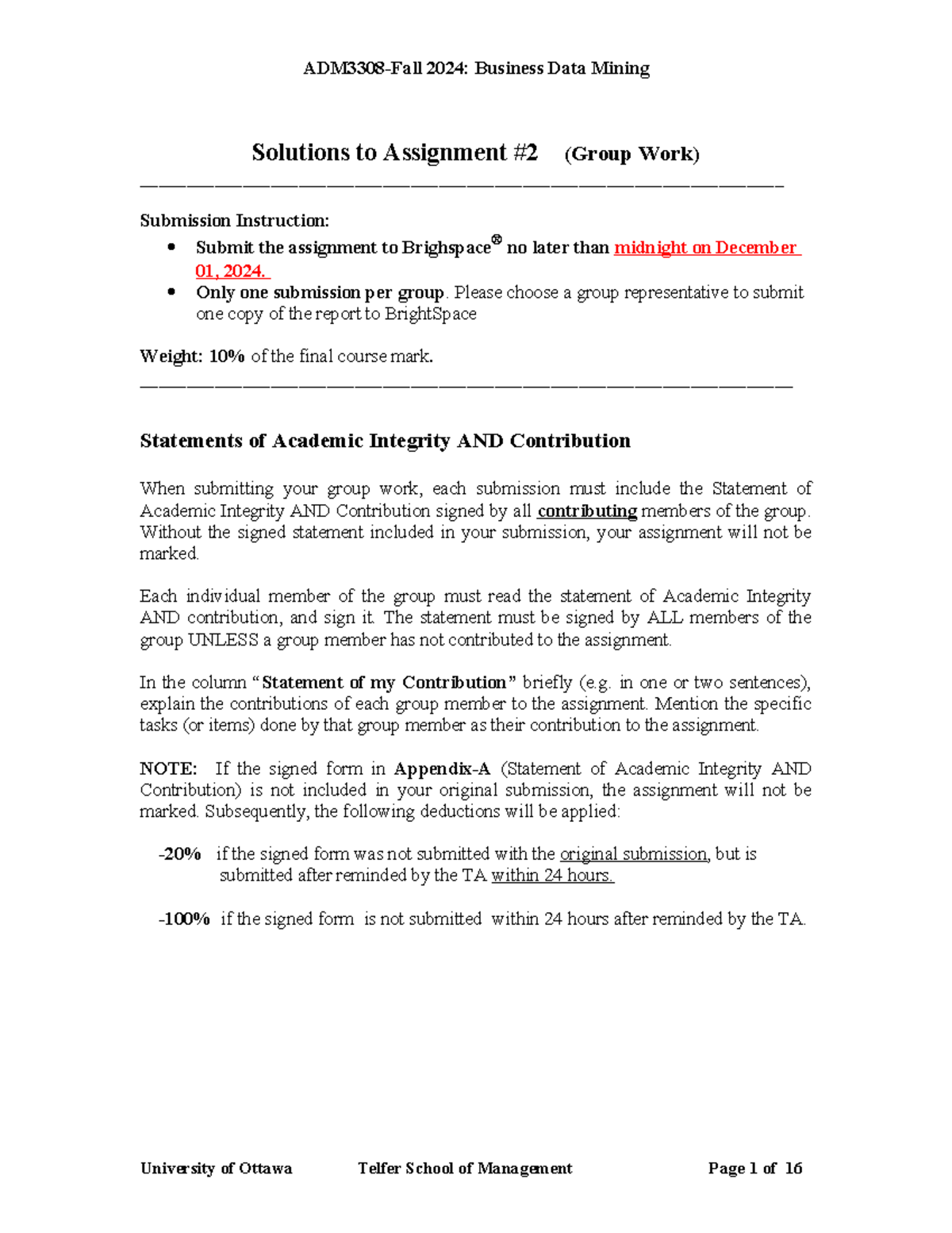 2024: ADM3308 Business Data Mining Group Assignment Submission ...