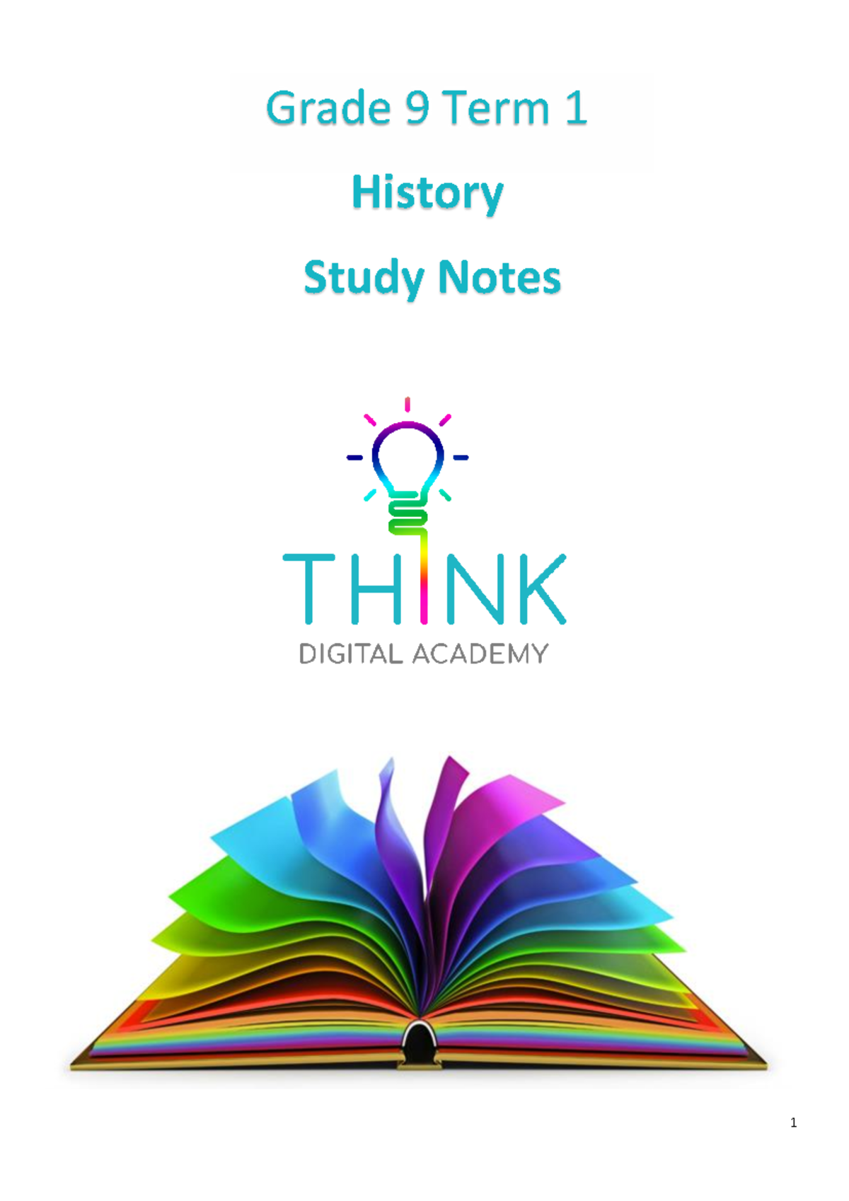 Grade 9 Term 1 History Study Notes: The Rise of Nazi Germany and WWII ...