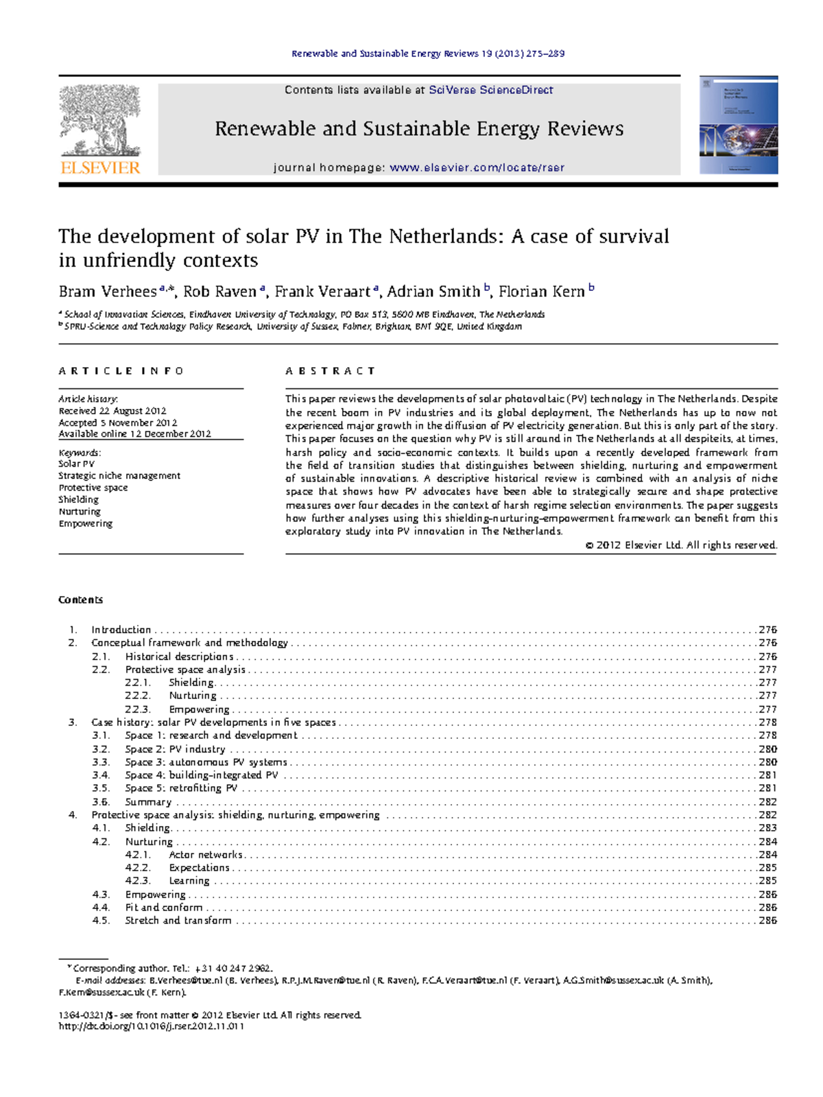 Week 2 - The Development of Solar PV in The Netherlands: A Case Study ...