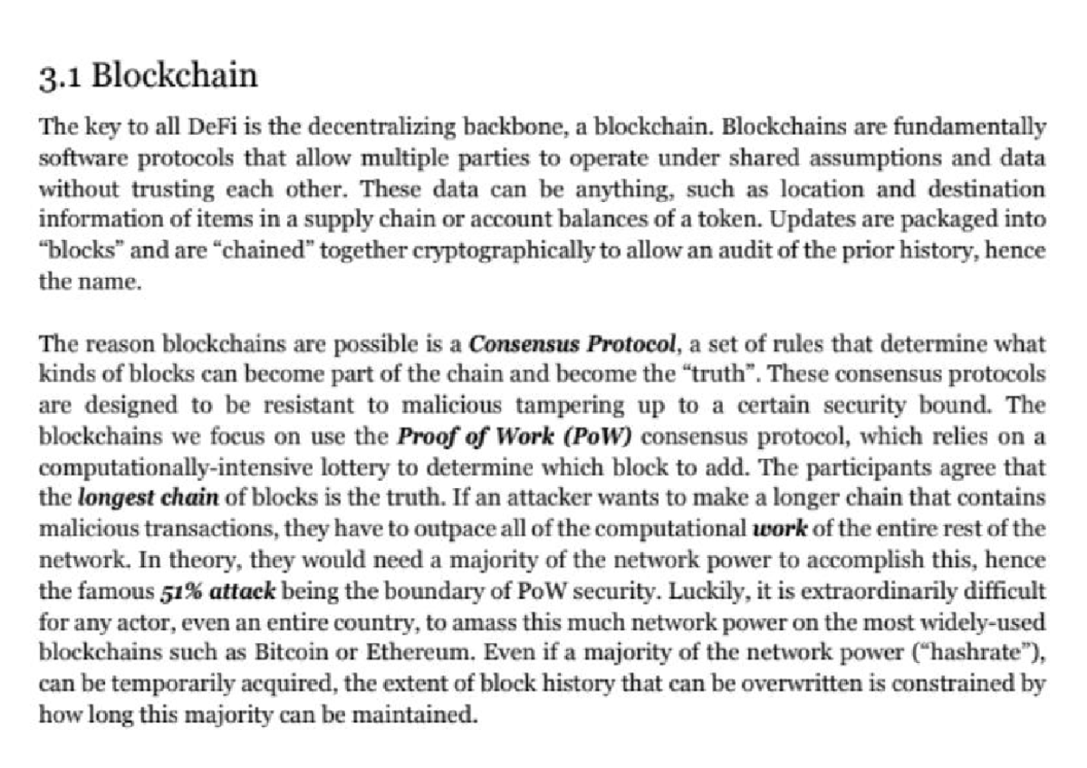 SEM VIII Blockchain MOD 3 - 3 Blockchain The key to all DeFi is the ...